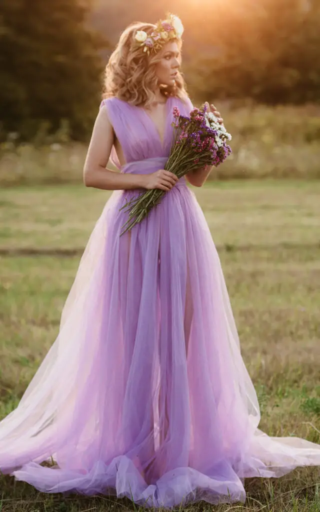 Colorful and Unique Wedding Dress Trends