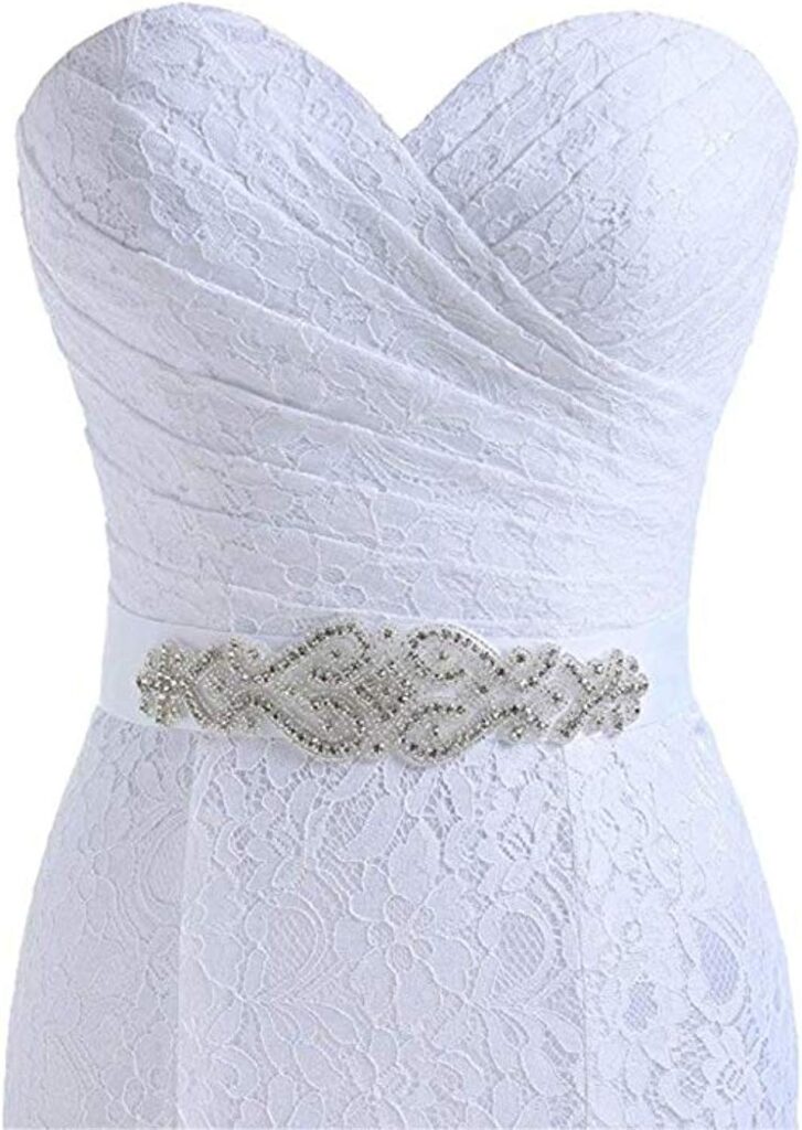 Likedpage Womens Lace Mermaid Bridal Wedding Dresses