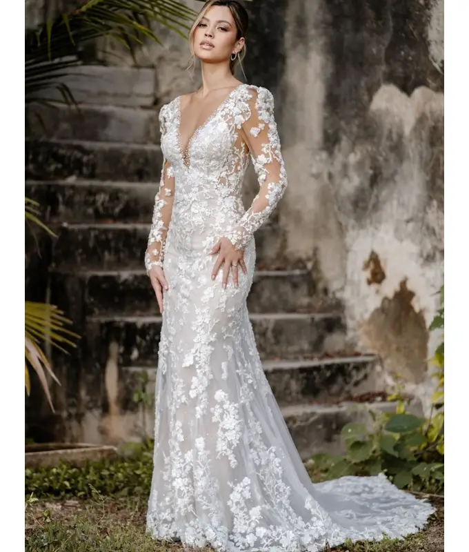 NYC wedding dress shops with various styles and price points