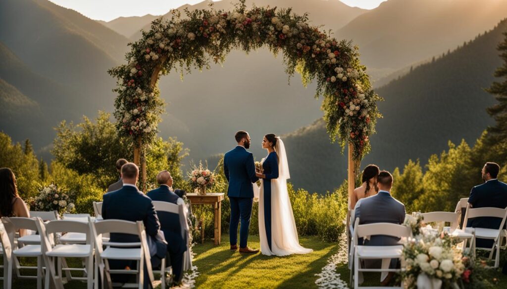 Rocky Mountains Micro Wedding Venue