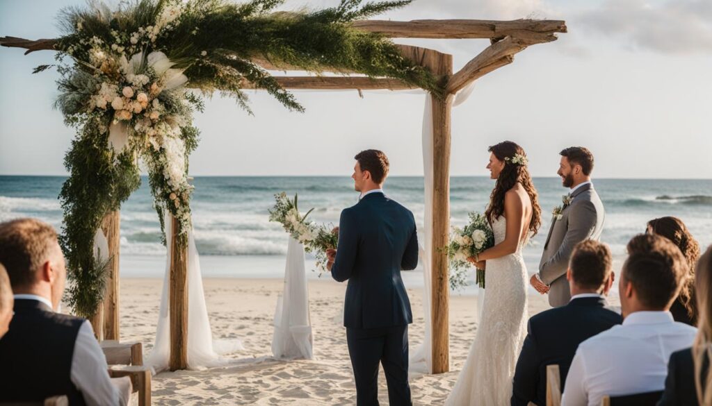 beachfront airbnb wedding venues