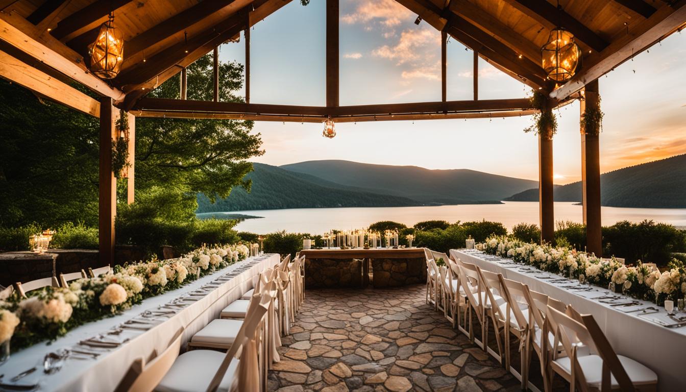 best wedding venues with a view
