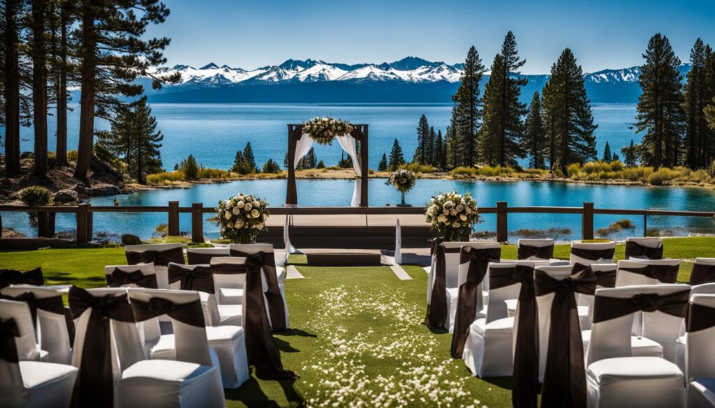 luxury wedding venue lake tahoe