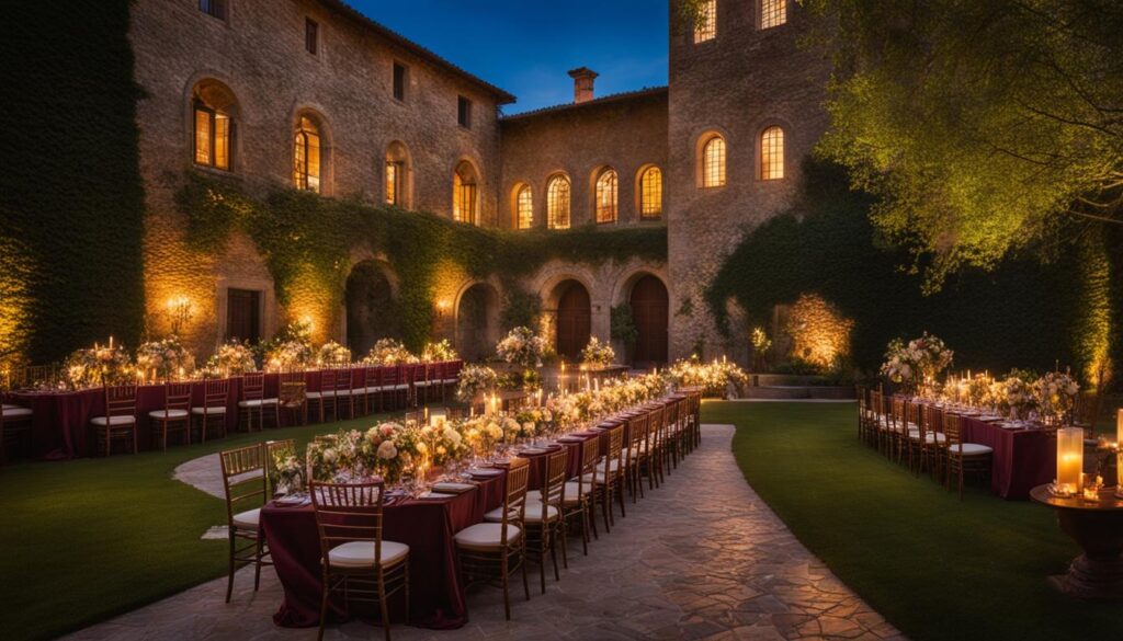 luxury wedding venues Tuscany