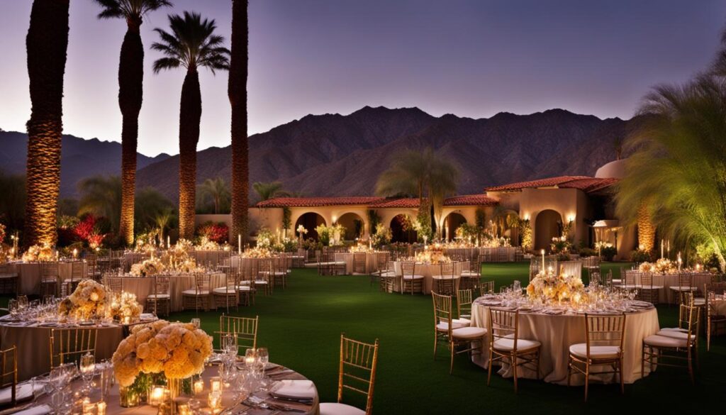 luxury wedding venues palm springs