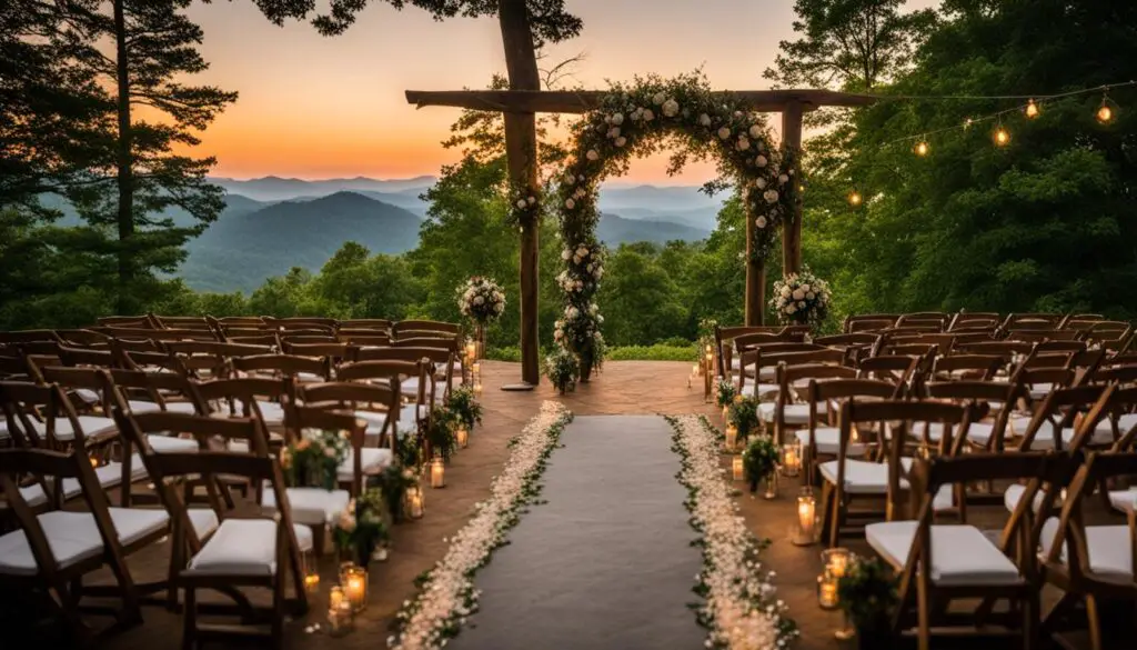 mountain wedding venues asheville nc