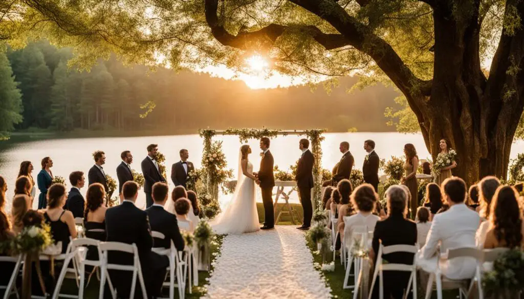 outdoor wedding venues in Arkansas
