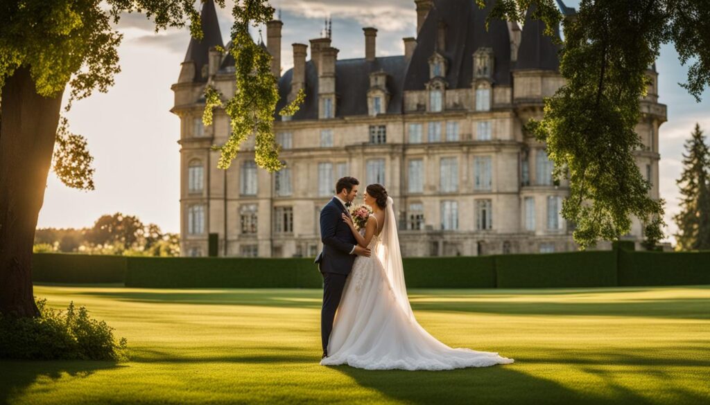 outdoor wedding venues in Paris, France