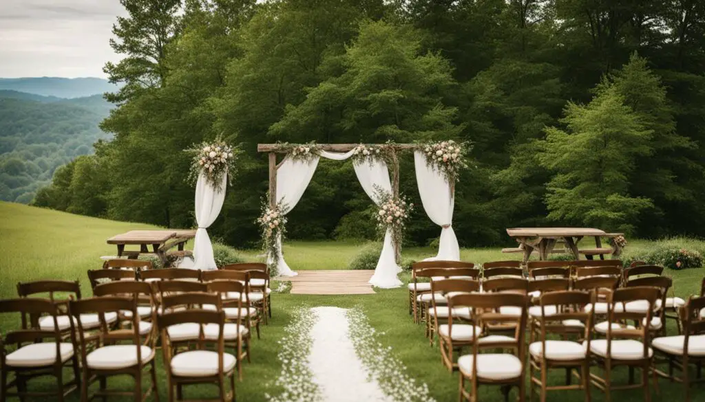 rustic wedding venues in Asheville