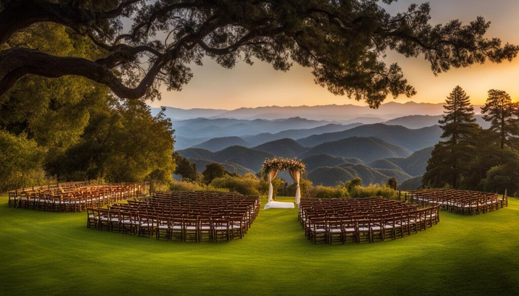 scenic wedding venues
