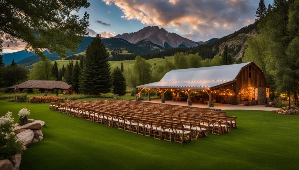 Beautiful Colorado Wedding Venue