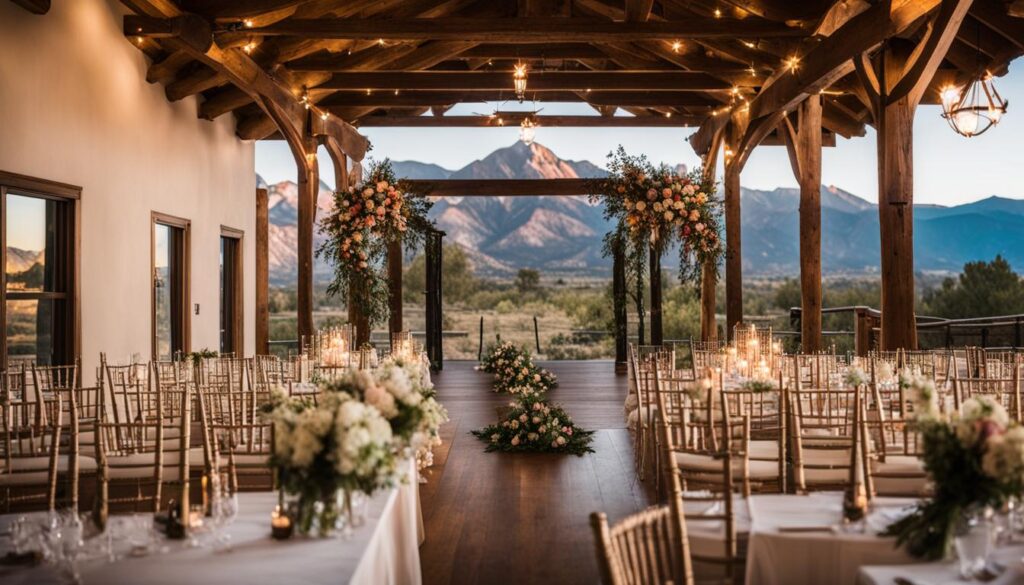 Colorado Springs wedding venue
