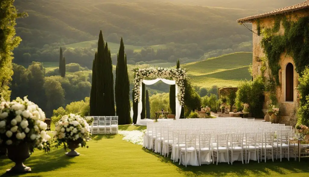 Italy wedding packages on a budget