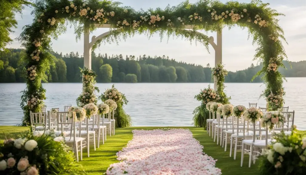Lakefront Wedding Venue