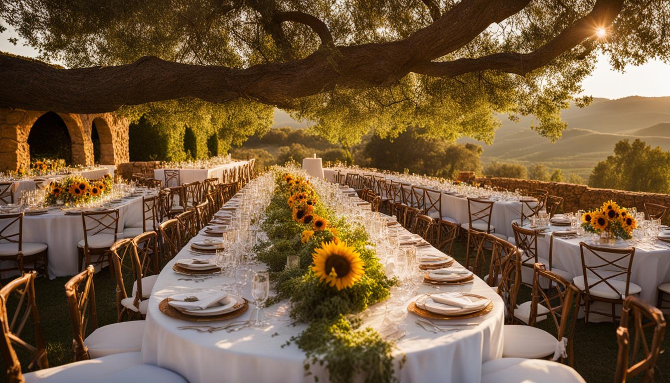 Tuscan Inspired Wedding Venues