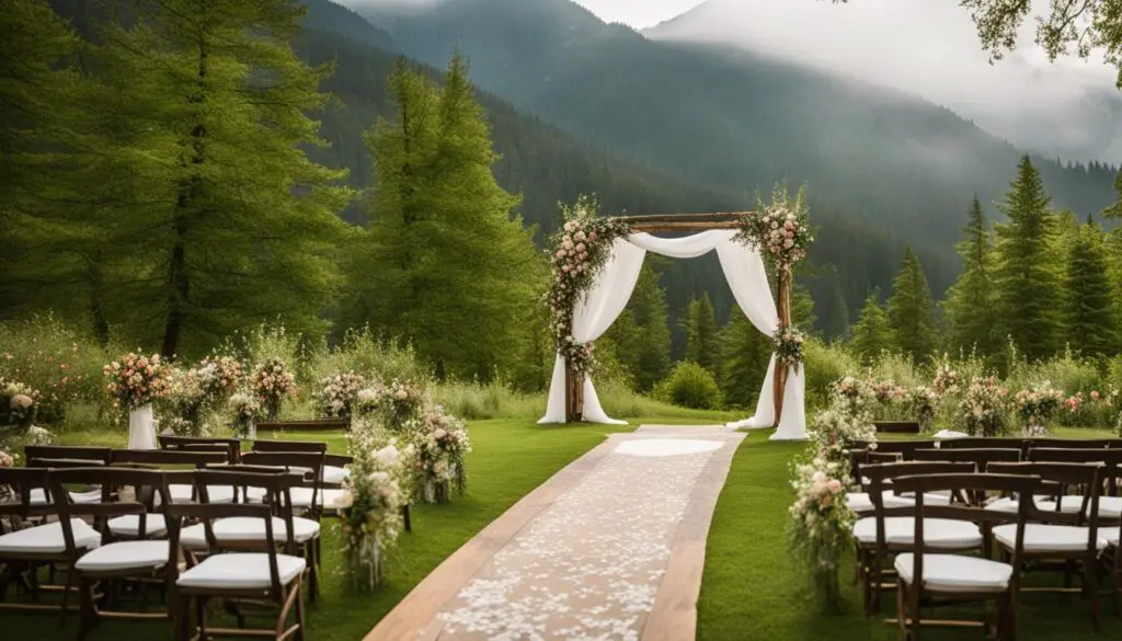 mountain wedding venue