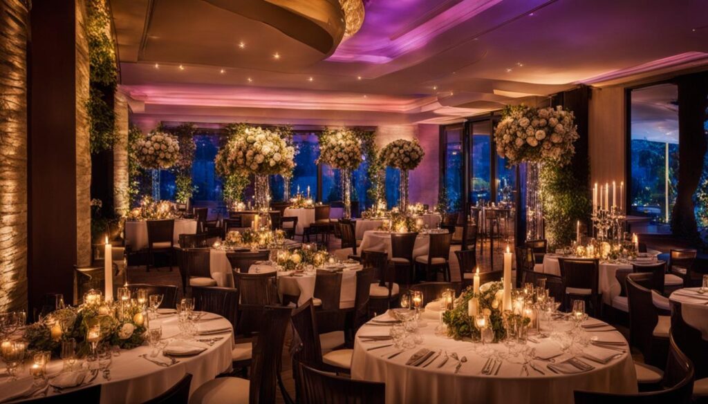 restaurant wedding venue