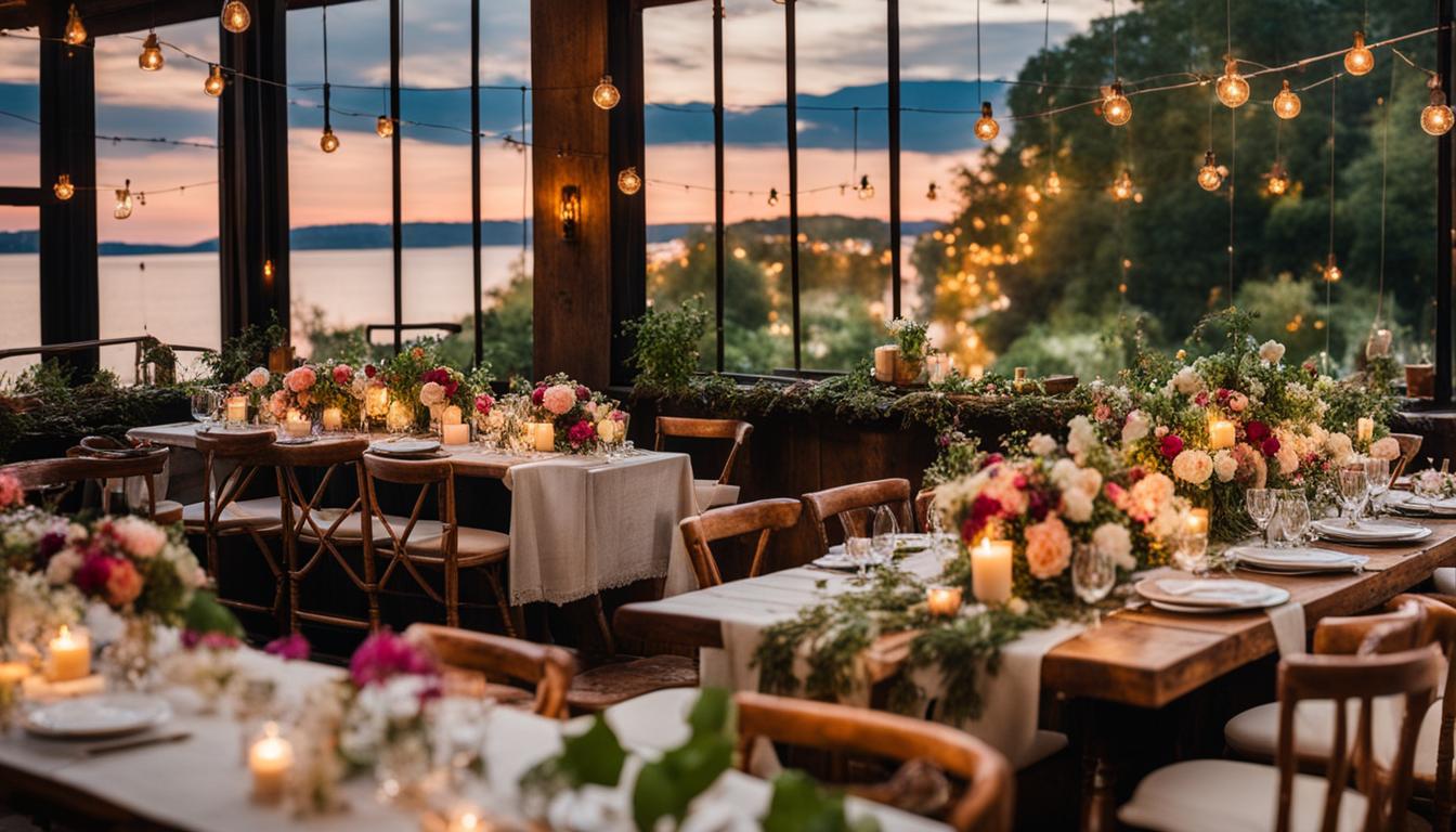restaurant wedding venues
