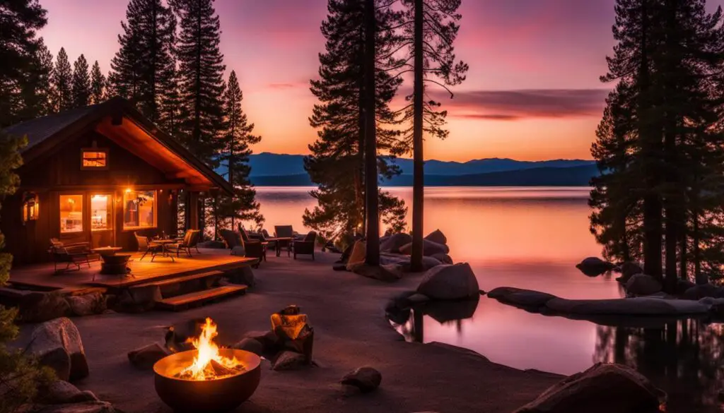 small group accommodations Lake Tahoe