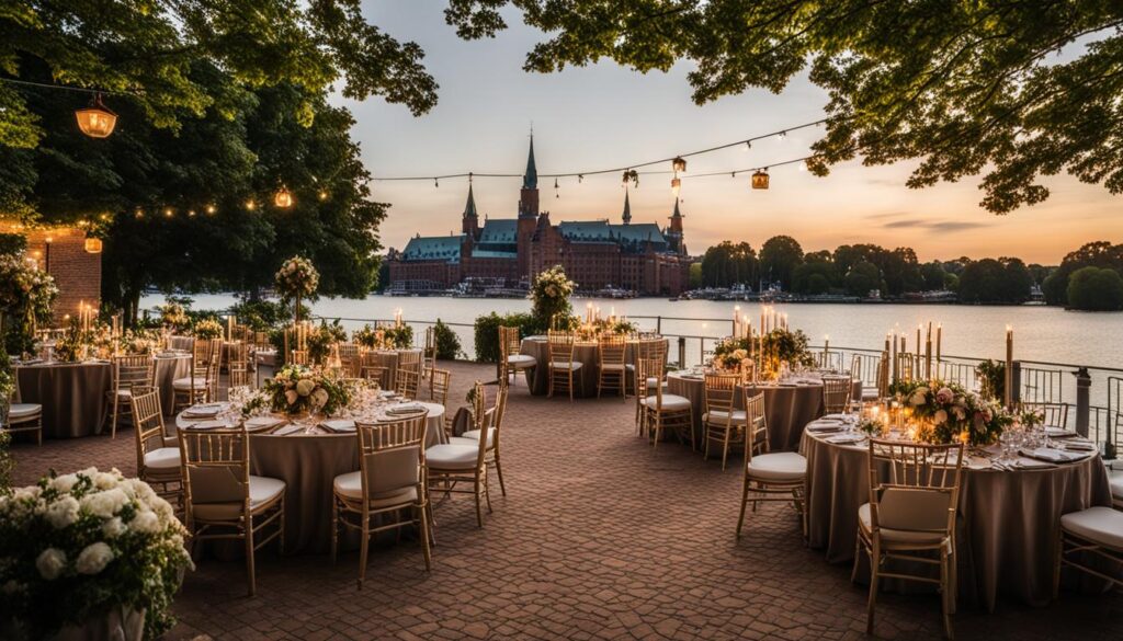waterfront wedding venues in Hamburg