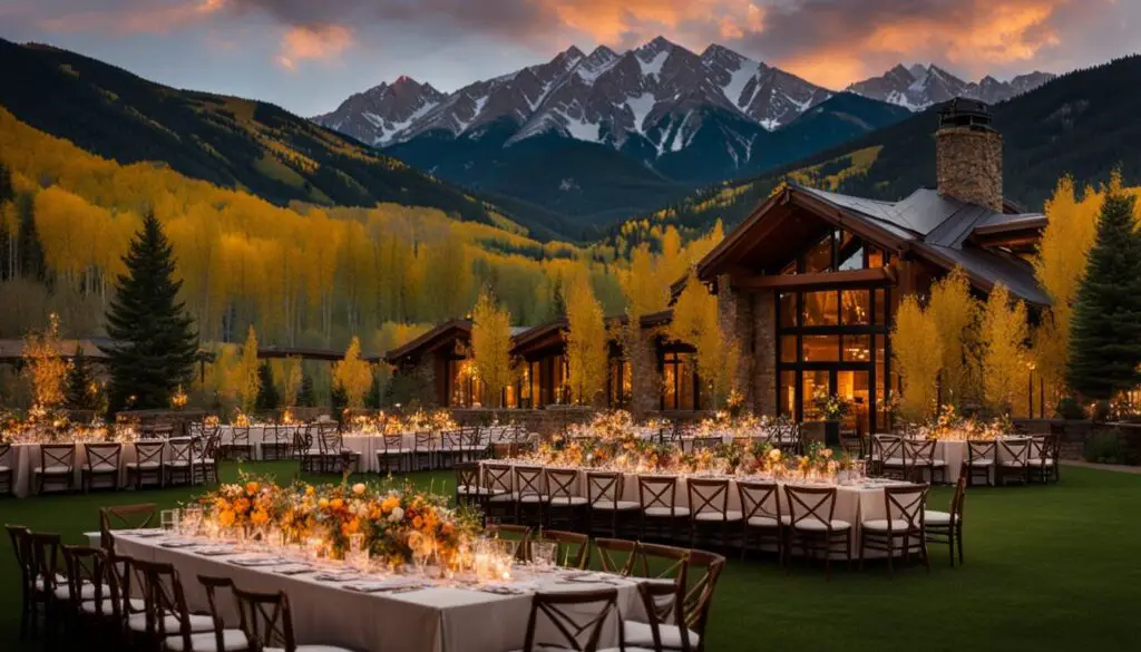 wedding venues in Aspen and Vail