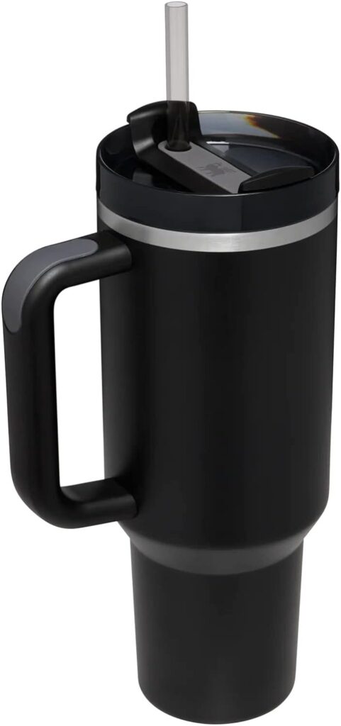 STANLEY Quencher H2.0 FlowState Tumbler 30oz (Black), 5.43 x 11