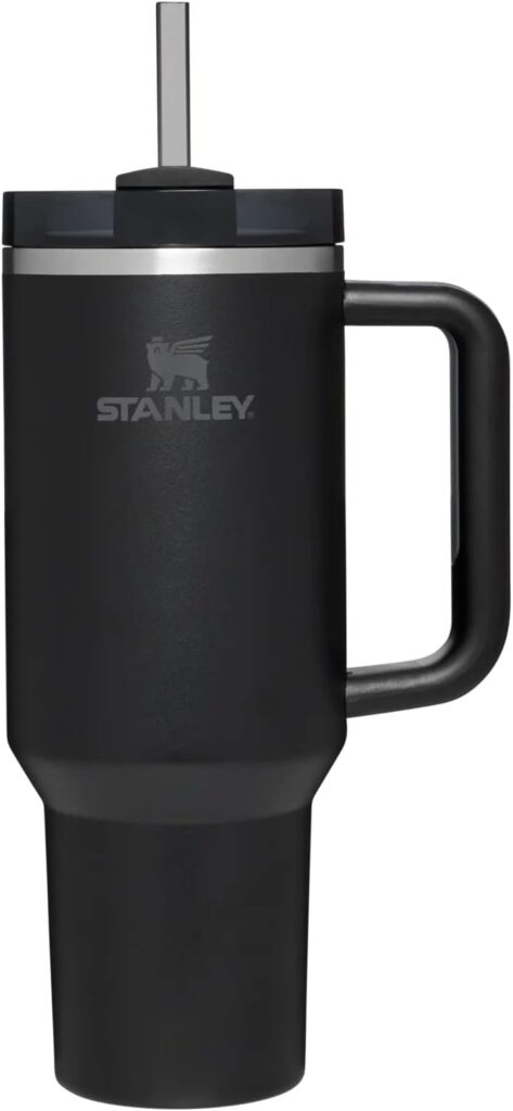 STANLEY Quencher H2.0 FlowState Tumbler 30oz (Black), 5.43 x 11