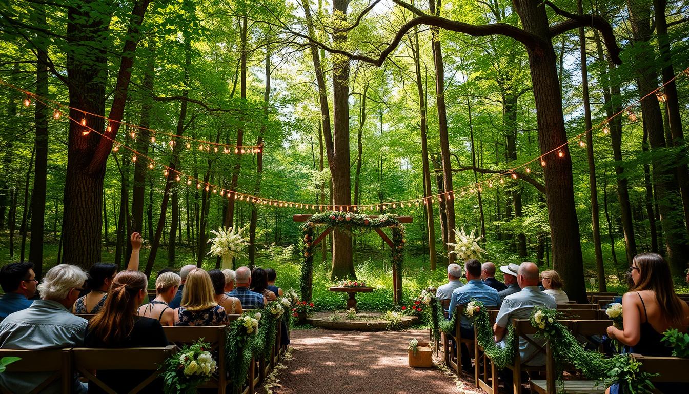 27 ideas to create beautiful forest weddings